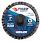 Weiler 2" BobCat Mini Abrasive Flap Disc, Conical (TY29), Type R Mount, 120Z 50950 - alternate 1
